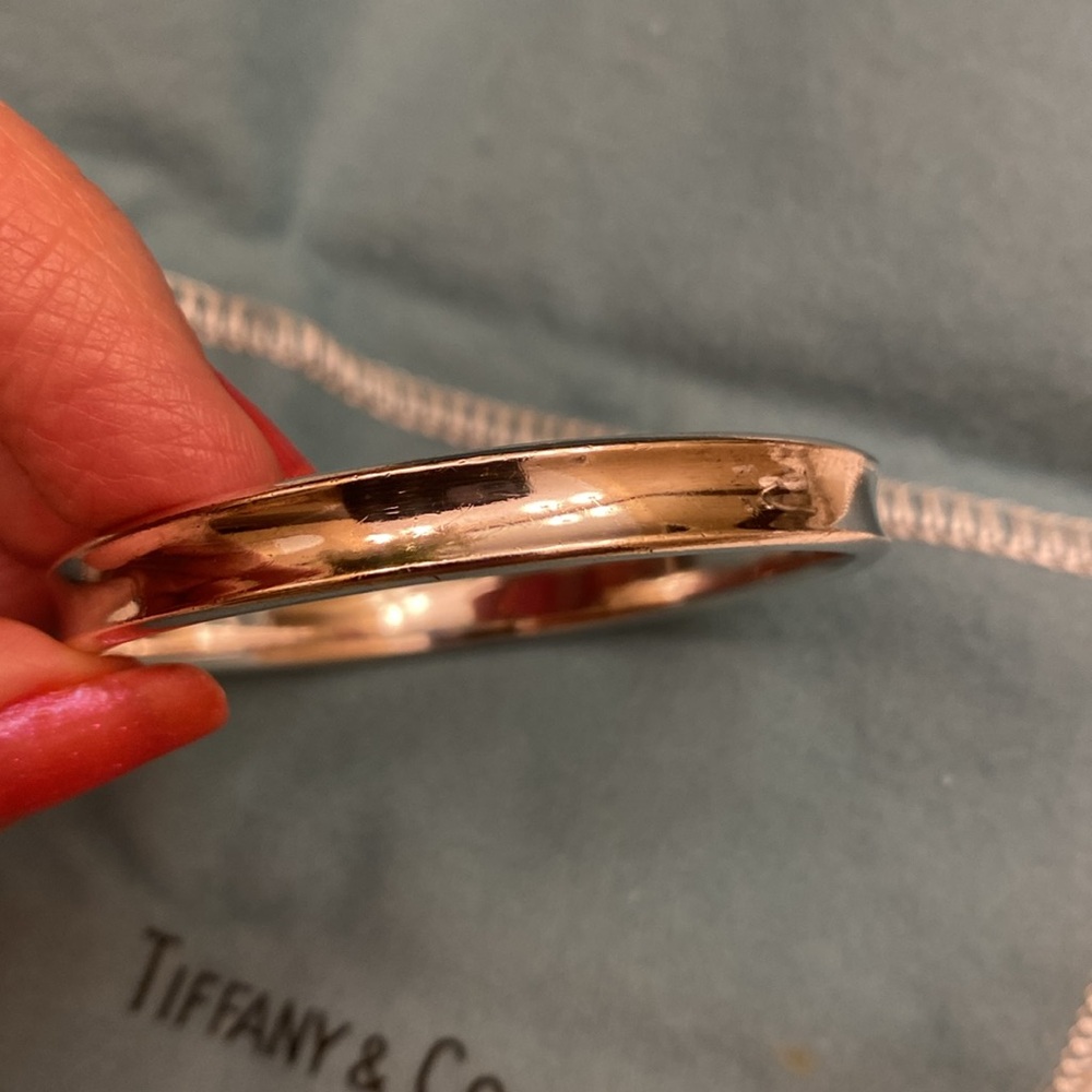 Tiffany sterling bangle bracelet - Picture 10 of 16
